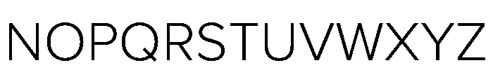 Proxima Nova Devanagari Light Font UPPERCASE