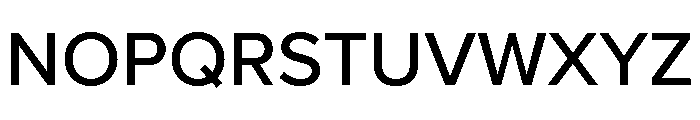 Proxima Nova Devanagari Medium Font UPPERCASE