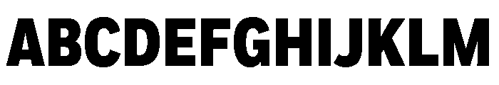 Proxima Nova Extra Condensed Extra Bold Font UPPERCASE