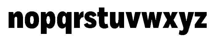 Proxima Nova Extra Condensed Extra Bold Font LOWERCASE