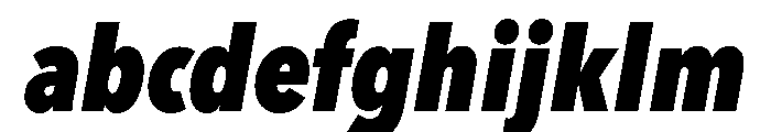Proxima Nova Extra Condensed Heavy Italic FONT