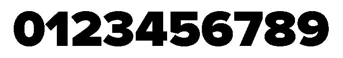 Proxima Nova Hebrew Heavy Font OTHER CHARS