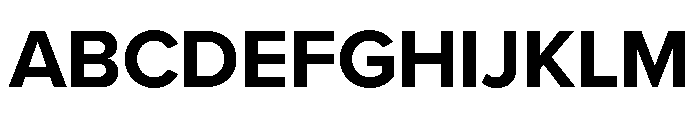 Proxima Nova Thai Looped Bold Font UPPERCASE