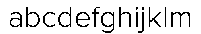 Proxima Nova Thai Looped Light FONT