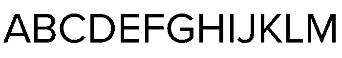 Proxima Nova Thai Looped Regular Font UPPERCASE