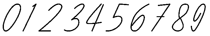 PREMIUM LOOK CURSUVE Font OTHER CHARS
