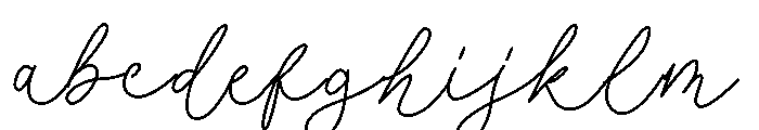 PREMIUM LOOK CURSUVE FONT