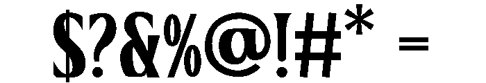 PREMIUM LOOK Font OTHER CHARS