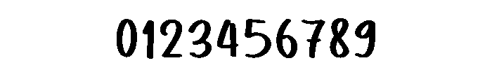 Practice Hand Font OTHER CHARS