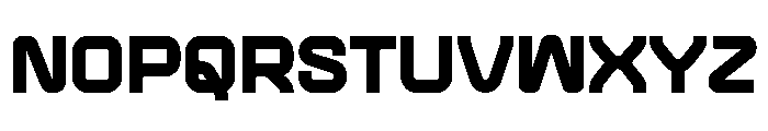 Practive Black Font UPPERCASE