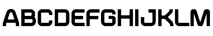 Practive Bold Font UPPERCASE