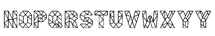 Praed Regular Font UPPERCASE