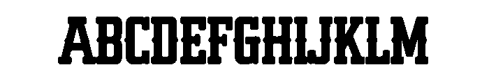 Prairie Forge Font UPPERCASE