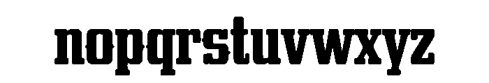 Prairie Forge Font LOWERCASE