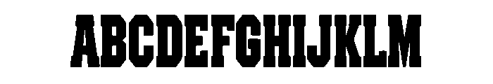 Prairie Saddle Font UPPERCASE