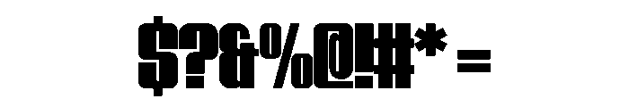 Praise Regular Font OTHER CHARS