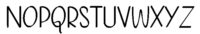 Prancer Font UPPERCASE