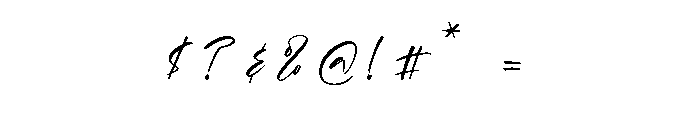 Prastige Font OTHER CHARS
