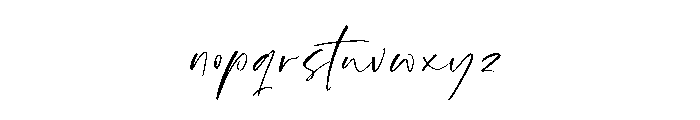 Prastige Font LOWERCASE