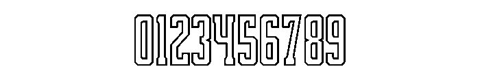 Prayer Outline Regular Font OTHER CHARS