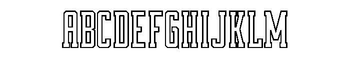 Prayer Outline Regular FONT