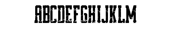 Prayer Texture Regular Font UPPERCASE