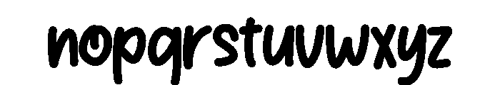Prejule Font LOWERCASE