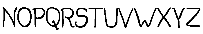 Premium Notes Regular Font UPPERCASE