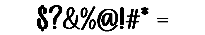 PrepQueen Font OTHER CHARS
