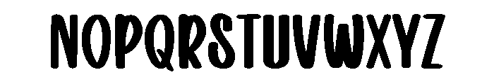 PrepQueen Font UPPERCASE