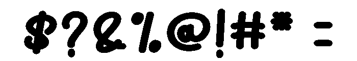 Preppy Christmas Font OTHER CHARS