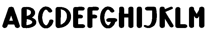 Preppy Christmas Font UPPERCASE