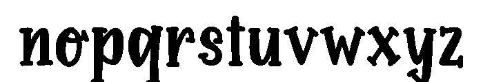 Preppy Cookie Font LOWERCASE