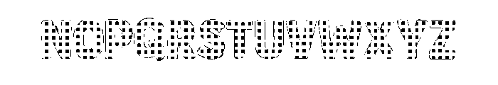 Preppy Coquette Box Font LOWERCASE