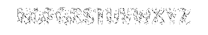 Preppy Coquette Flower Font LOWERCASE
