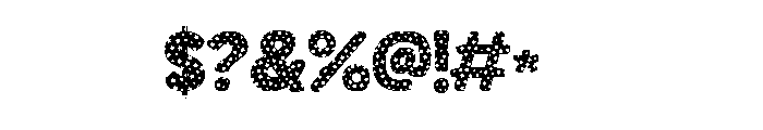 Preppy Coquette Star Font OTHER CHARS