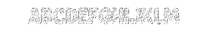Preppy Coquette black Font UPPERCASE