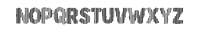 Preppy Coquette Font UPPERCASE