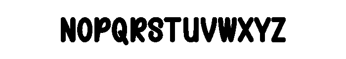 Preppy Cupcake Font LOWERCASE
