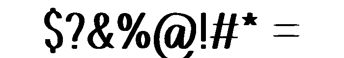 Preppy Cupid Font OTHER CHARS
