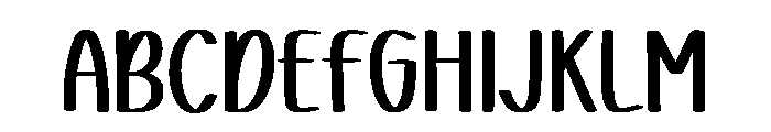 Preppy Cupid Font UPPERCASE