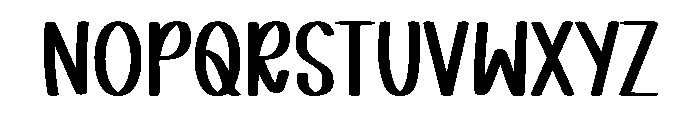 Preppy Cupid Font UPPERCASE