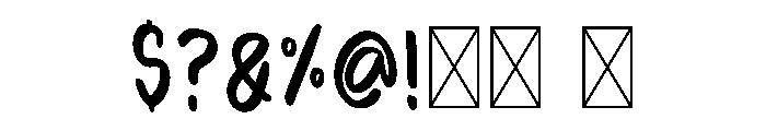 Preppy Cutie Font OTHER CHARS