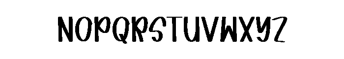 Preppy Dream Font UPPERCASE