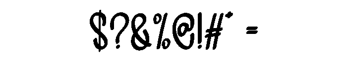 Preppy Easter Font OTHER CHARS