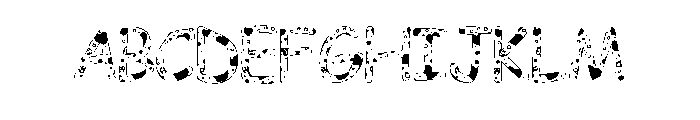 Preppy Heart Love Font UPPERCASE