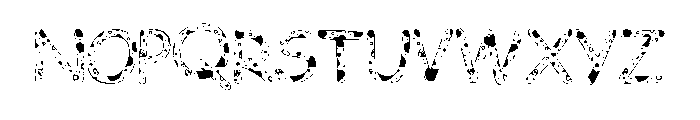 Preppy Heart Love Font LOWERCASE