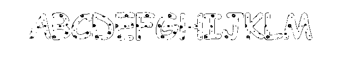Preppy Love Font UPPERCASE