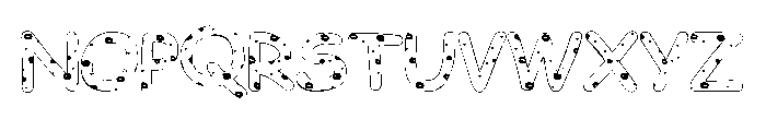Preppy Love Font UPPERCASE