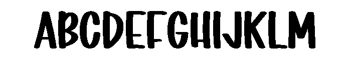 Preppy Notes Font UPPERCASE